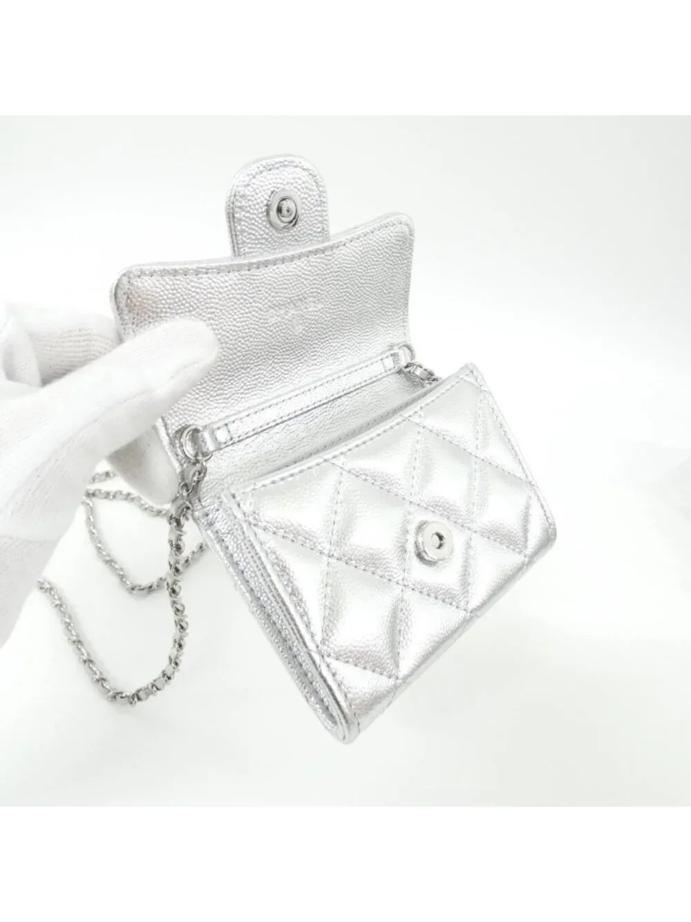 Chanel Timeless Classic Line Chain Wallet Shoulder